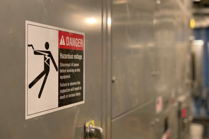 Caution sign