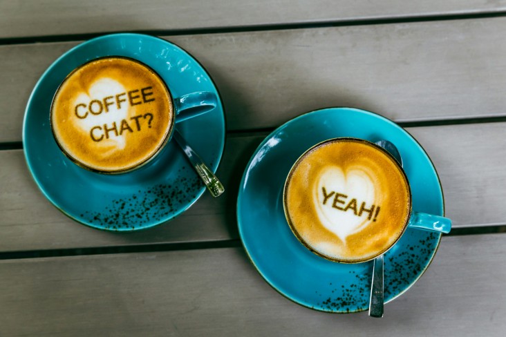 Two cups of coffee